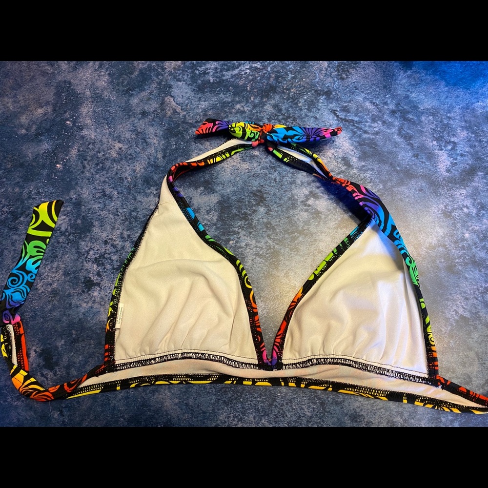 Multicolor bikini top - Picture 3 of 3